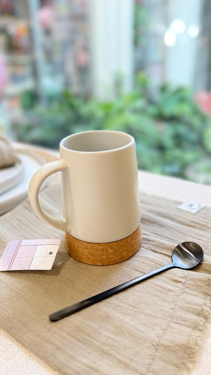 MUG NET CORCHO 310ML VASSA