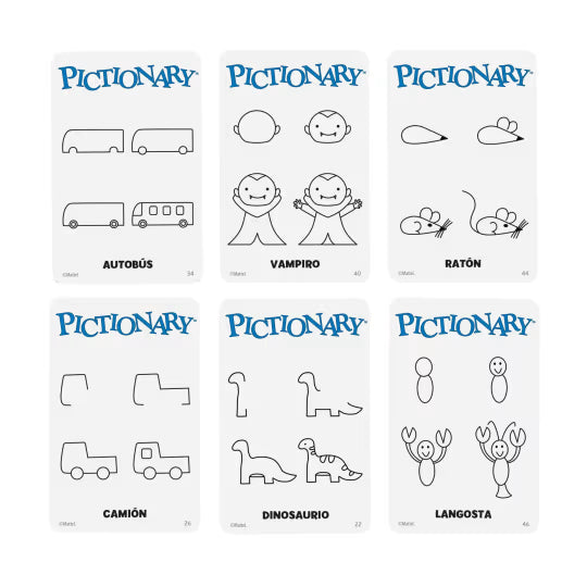 JUEGO PICTIONARY MATTEL